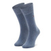 Tommy Hilfiger Súprava 2 párov vysokých detských ponožiek 391334 Modrá