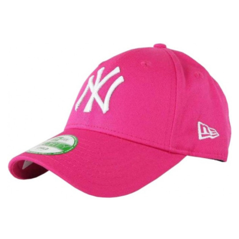 New Era 9FORTY KID MLB LEAGUE BASIC NEYYAN LS Dievčenské klubová šiltovka, ružová, veľkosť