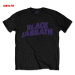 Black Sabbath tričko Wavy Logo Čierna