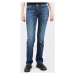 Lee  Jeans Wmn L337PCIC  Rovné džínsy Modrá