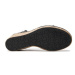 Calvin Klein Espadrilky Wedge Sandal 50 Relock Lth HW0HW01963 Čierna