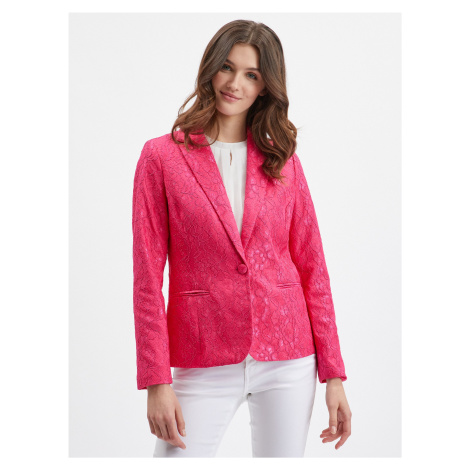 Orsay Pink Ladies Patterned Jacket - Women