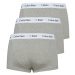 Calvin Klein Underwear Boxerky  tmavosivá / sivá melírovaná / biela