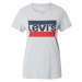 LEVI'S ® Tričko 'The Perfect Tee'  námornícka modrá / sivá / červená