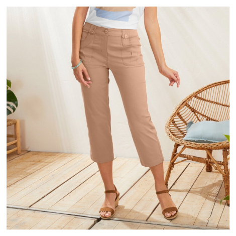 Rovné strečové 7/8 nohavice. Blancheporte