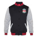 FC Liverpool pánska bunda Varsity black