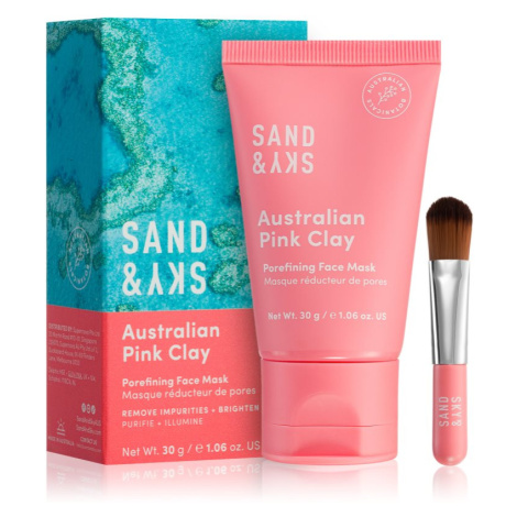 Sand & Sky Australian Pink Clay Porefining Face Mask detoxikačná maska na rozšírené póry