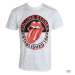 Tričko metal ROCK OFF Rolling Stones Est 1962 biela