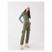 LC Waikiki Standard Fit Gabardine Women's Cargo Pants