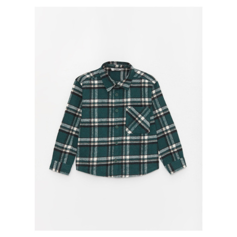 LC Waikiki Comfortable Fit Plaid Boy's Shirt