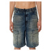 Šortky Diesel D-Krooley-Cargo-Short Jogg Sho Denim Blue