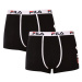 2PACK pánske boxerky Fila čierne (FU5040/2-200)