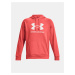 Červená mikina Under Armour UA Rival Fleece Logo HD