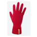 Pletené Merino rukavice Kama R102 104 červená