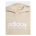 Adidas Mikina Fleece IB3233 Béžová Loose Fit