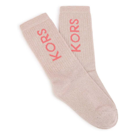 Detské ponožky Michael Kors ružová farba