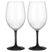 Sada pohárov Brunner Wineglass Thango Black & White Farba: biela