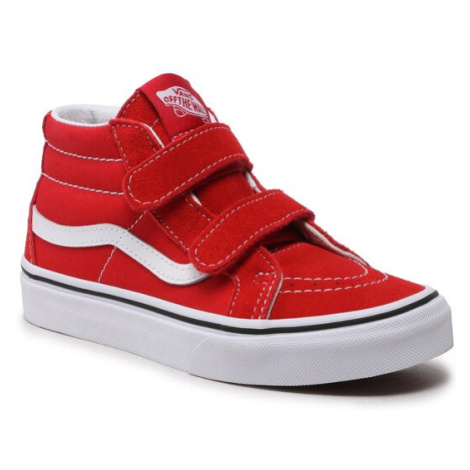 Vans Sneakersy Sk8-Mid Reissu VN00018TH1N1 Červená