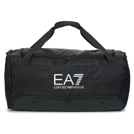 Emporio Armani EA7  TRAIN LOGO SERIES U MEDIUM GYM BAG  Športové tašky Čierna