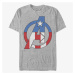Queens Marvel Classic - Avenger Captain America Men's T-Shirt