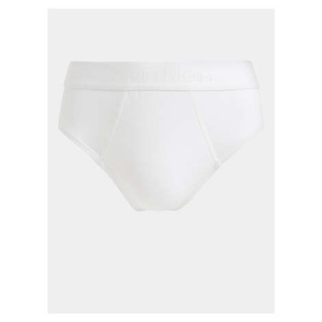 Biele slipy z egyptskej bavlny Calvin Klein Underwear