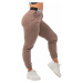 Nebbia Iconic Mid-Waist Sweatpants Brown Fitness nohavice
