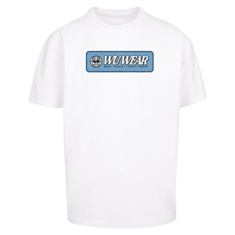 Men's T-shirt WU Wear Earth Logo Oversize white