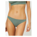 Koton Women's Green Plain Bikini Bottom