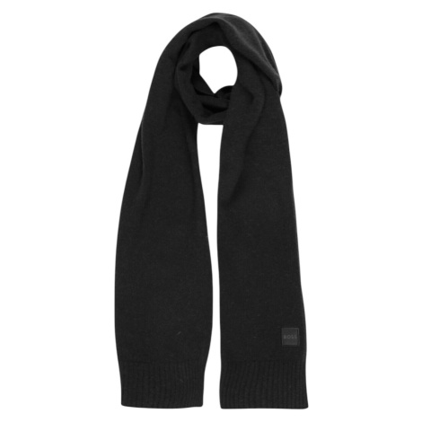 BOSS  Akaio_R_Scarf 10262869 01 50522445  Šále/Štóle/Šatky Čierna Hugo Boss