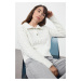 Trendyol Bone Soft Textured Glittery Knitted Sweater