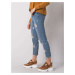 Modré roztrhané mom jeans od Steffi RUE PARIS