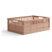 Skladacia prepravka maxi Made Crate - blush