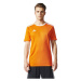 adidas ENTRADA 18 JSY Pánsky futbalový dres, oranžová, veľkosť