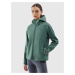 Women's windproof softshell jacket 5000 4F membrane - green