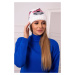 Women's cap Ofelia K349 white