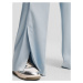 Karl Lagerfeld Nohavice s pukmi  pastelovo modrá