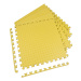 Puzzle podložka Sportago Easy-Lock 60x60x1,2 cm, 4 ks, žltá