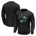 San Jose Sharks pánska mikina Iconic Primary Colour Logo Graphic Crew