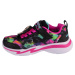 FAREBNÉ DIEVČENSKÉ TENISKY SKECHERS SNUGGLE SNEAKS - SKECH SQUAD 302214L-BKMT