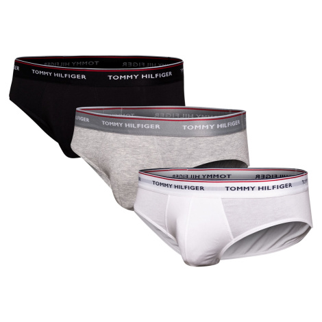 Tommy Hilfiger Man's 3Pack Underpants 1U87903766 White/Black/Grey