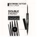 flormar Extreme Tattoo Duo Liner linka na oči 2 v 1 odtieň 001 Black 2.66 g