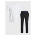 Jack&Jones Pyžamo Basic 12221859 Biela Regular Fit