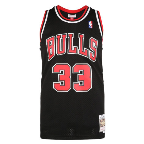 Mitchell & Ness Tričko 'Chicago Bulls'  červená / čierna / biela