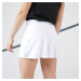 Dámska tenisová sukňa Essentiel 100 biela