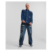 Košeľa Karl Lagerfeld Jeans Klj Regular Utlty Shirt Jacket Modrá