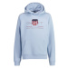 MIKINA GANT ARCHIVE SHIELD HOODIE FRESH BLUE