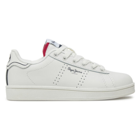 Pepe Jeans Sneakersy Player Basic B PBS00001 Biela