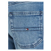 Modré chlapčenské straight fit džínsy Tommy Hilfiger