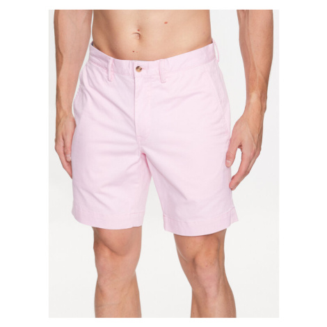 Polo Ralph Lauren Bavlnené šortky 710799213010 Ružová Slim Fit
