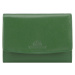 Dámska hladká kožená peňaženka so stredným zapínaním 14-1-062-L0